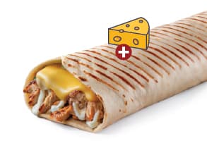 Kebabjoy chicken wrap with cheese
